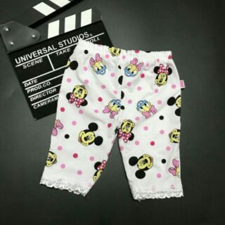 Combo 3 quần legging lửng bé gái