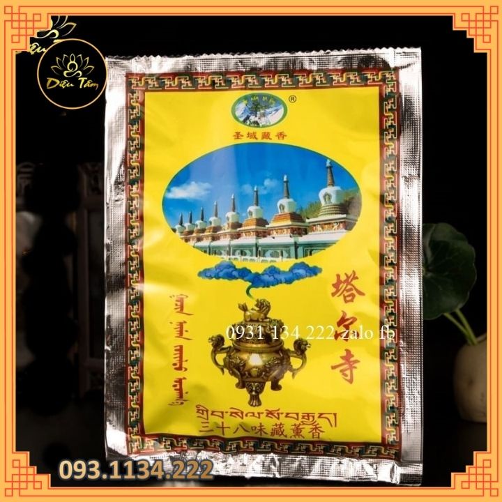 Combo 50 gói bột tẩy uế Tây Tạng