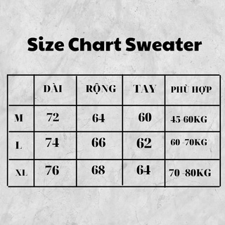 Áo Sweater Thu Đông