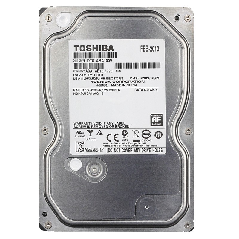 Ổ cứng HDD Toshiba 1TB 3.5″ SATA 3