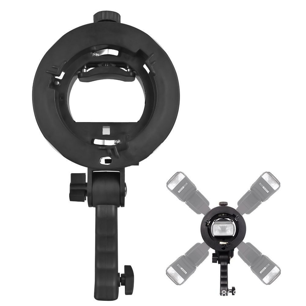 Giá (gá) đỡ đa năng cho đèn flash rời đèn godox Speedlite S-Type Bracket Bowens Mount cực bền chắc khi sử dụng dòng S1