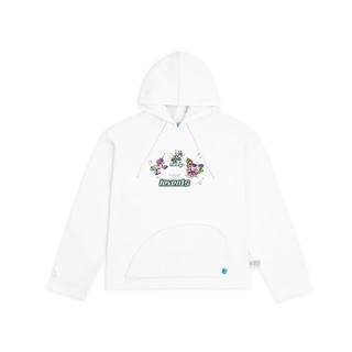 Áo hoodie LEVENTS Unicorn 0,1/ White
