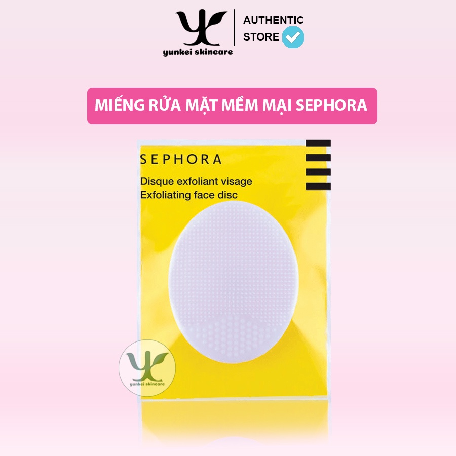 Miếng Rửa Mặt Sephora Exfoliating Face Disc