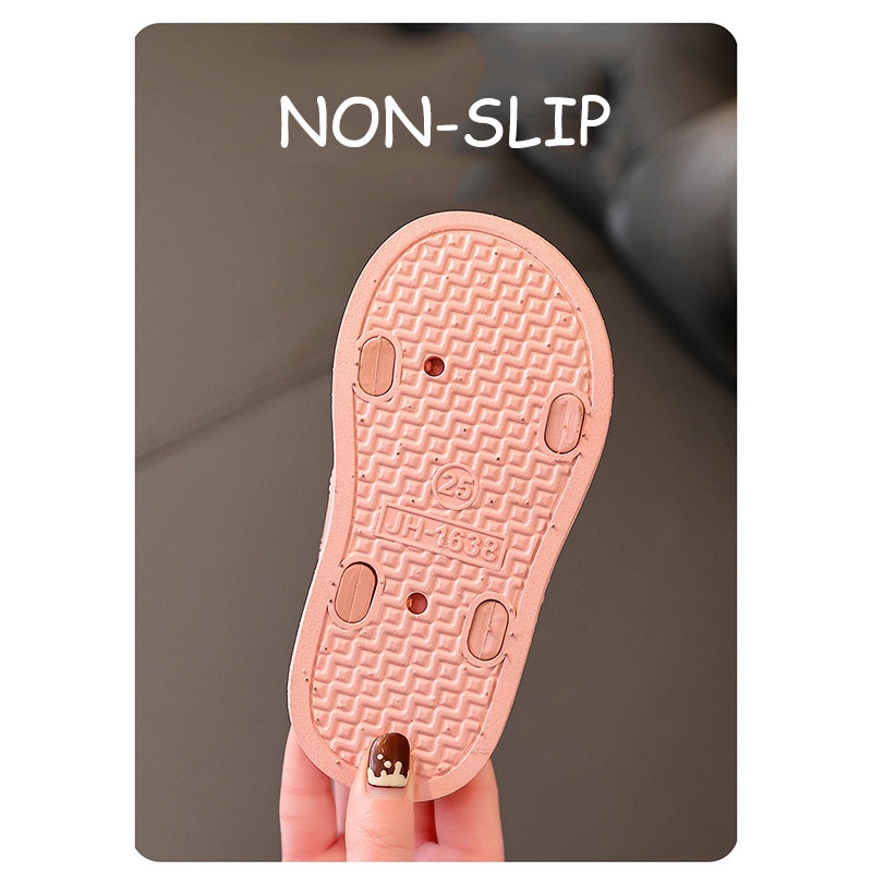SANITKUN Xăng đan đi biển chống trượt đính hoa dễ thương phong cách Hàn Quốc dành cho bé gái