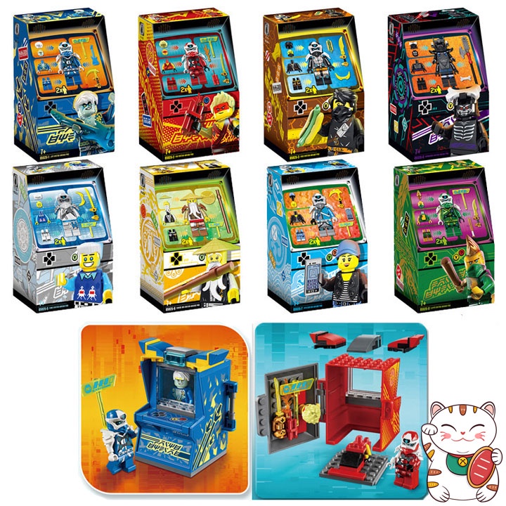 Ninja Arcade Pod Digital Avatar Ninjago Đồ Chơi Ghép Hình Lắp Ghép Thông Minh Lego GM