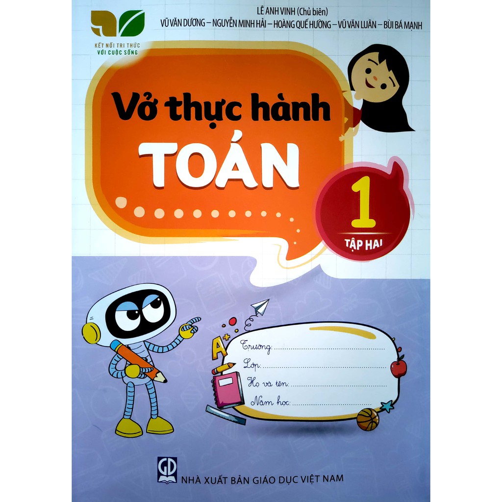 Sách - Vở thực hành Toán 1 (Kết Nối Tri Thức với cuộc sống)