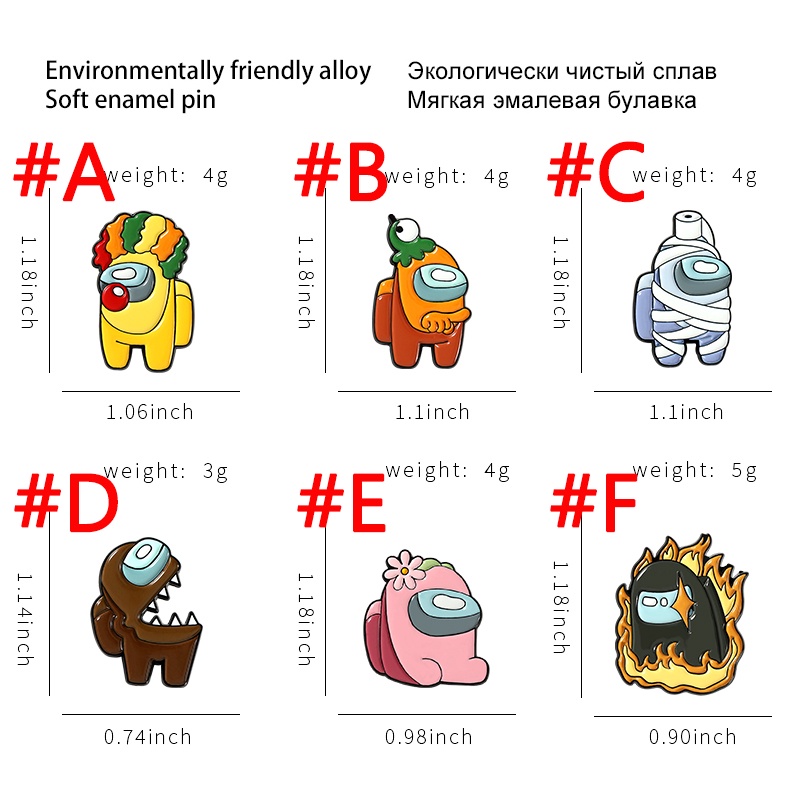 Ghim Cài Áo Hình Nhân Vật Hoạt Hình Vui Nhộn