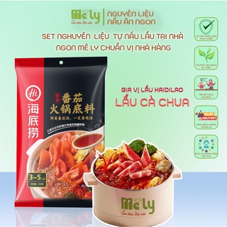 Gia Vị Lẩu Haidilao vị cà chua- Cốt Lẩu Tứ Xuyên- set nguyên liệu tự nấu lẩu tại nhà-Mê Ly_ẩm thực Mẹ nấu