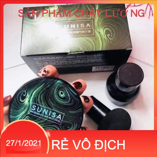 Phấn siêu mịn chống nước Sunisa hàng nội địa trung