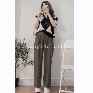 Áo gile len nữ dáng crop 3 màu cực xinh