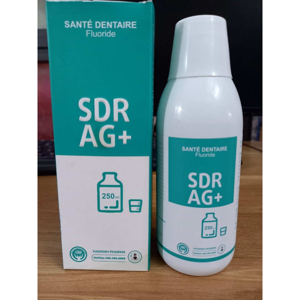 Nước súc miệng SDR AG+