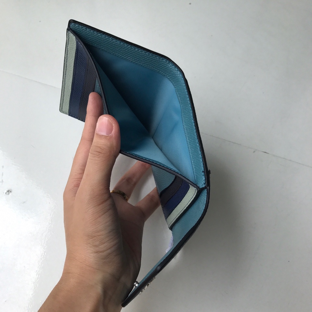 Ví nữ có dây kéo bằng da PU mới của COACH / 27252