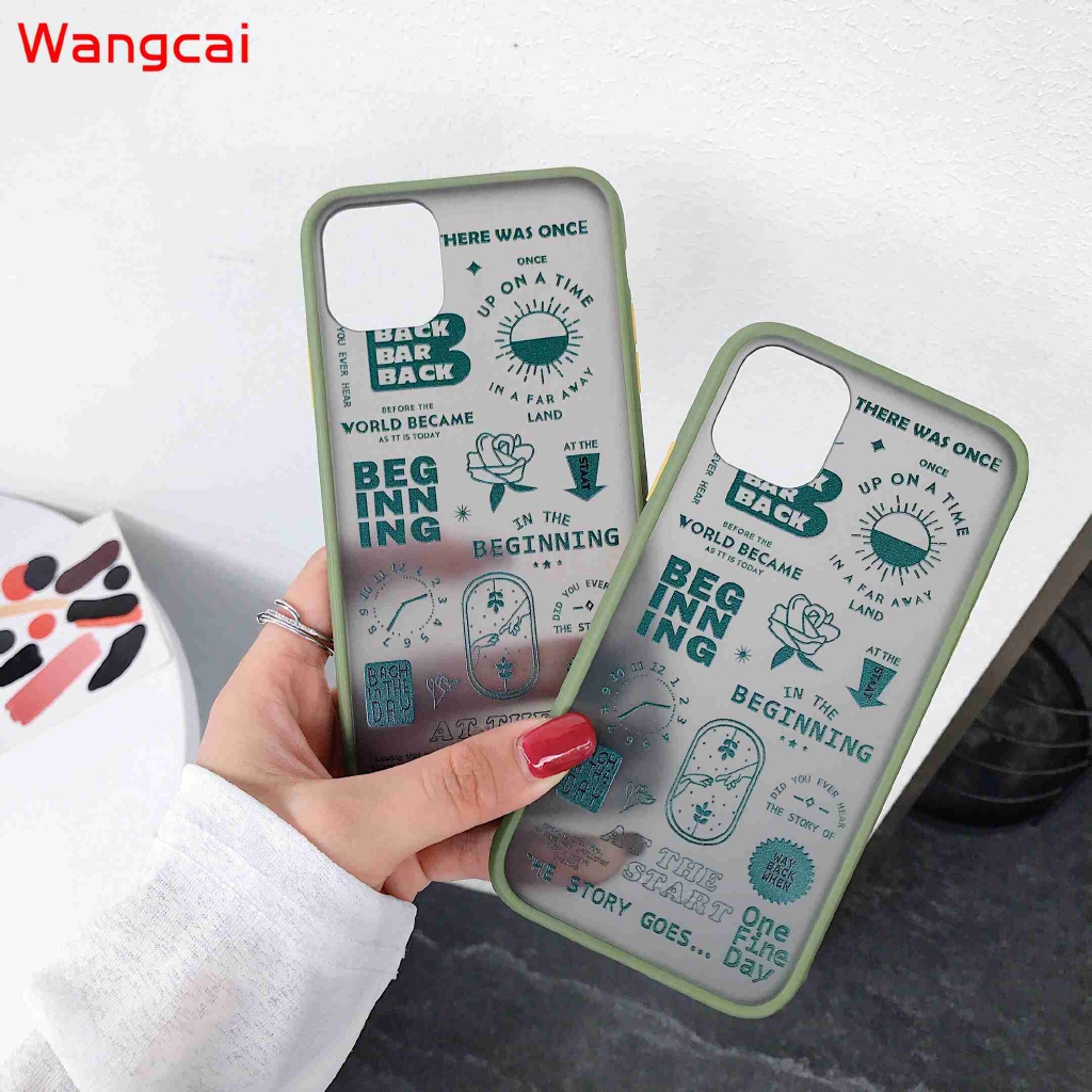 Ốp điện thoại PC cứng mặt nhám trong suốt in hoạt hình cho Samsung Galaxy S20 S20+ S10 S10+ S9 S9+ Note 10+ Plus 10 9 8 | BigBuy360 - bigbuy360.vn