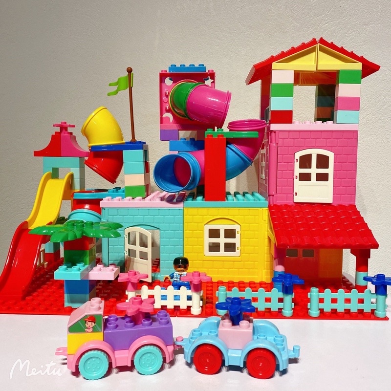 Đồ chơi lắp ráp tương thích size Lego Duplo cho bé sáng tạo phát triển trí tuệ