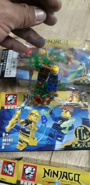 Lắp ráp Lego Ninjago 68163 rất đẹp