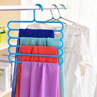 MÓC TREO KHĂN, TREO QUẦN ÁO , MÓC NHỰA  5 TẦNG TIỆN LỢI 88203 SIÊU THỊ GIÁ RẺ VP88