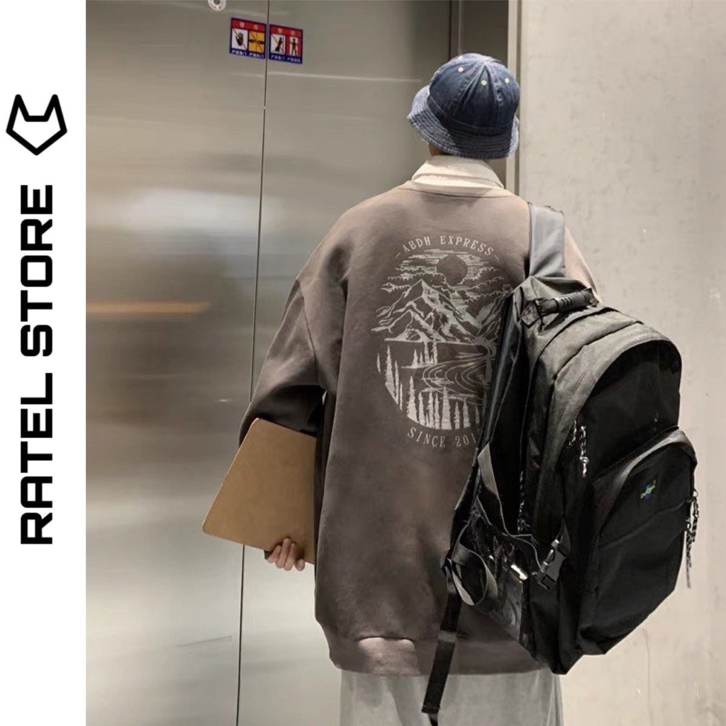 Áo Sweater Local Brand Nỉ Bông Nam Nữ ABDH Express Since 2015 Unisex Form Rộng