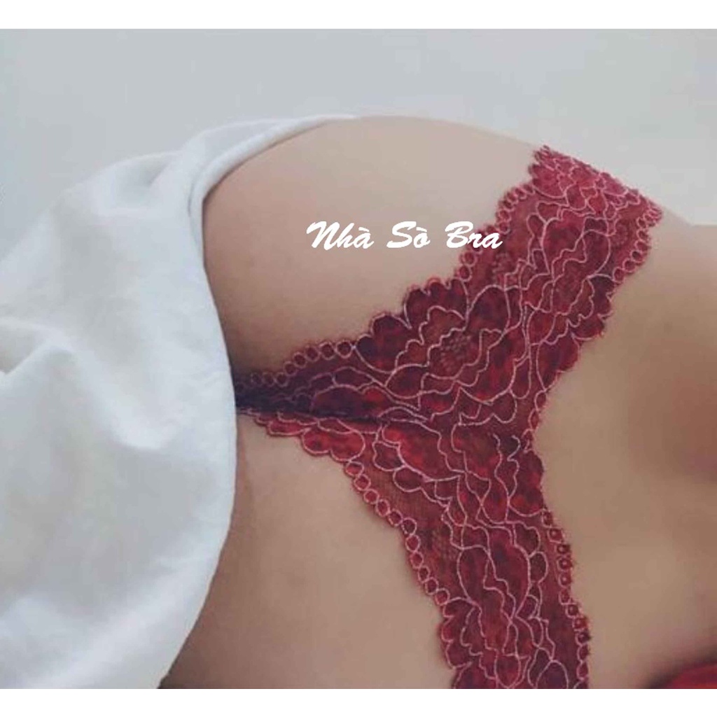 Bộ đồ lót ren sexy🔥 NS009 ren da beo không gọng mút vừa gợi cảm quần bèo/dây Nhà Sò Bra.com | BigBuy360 - bigbuy360.vn