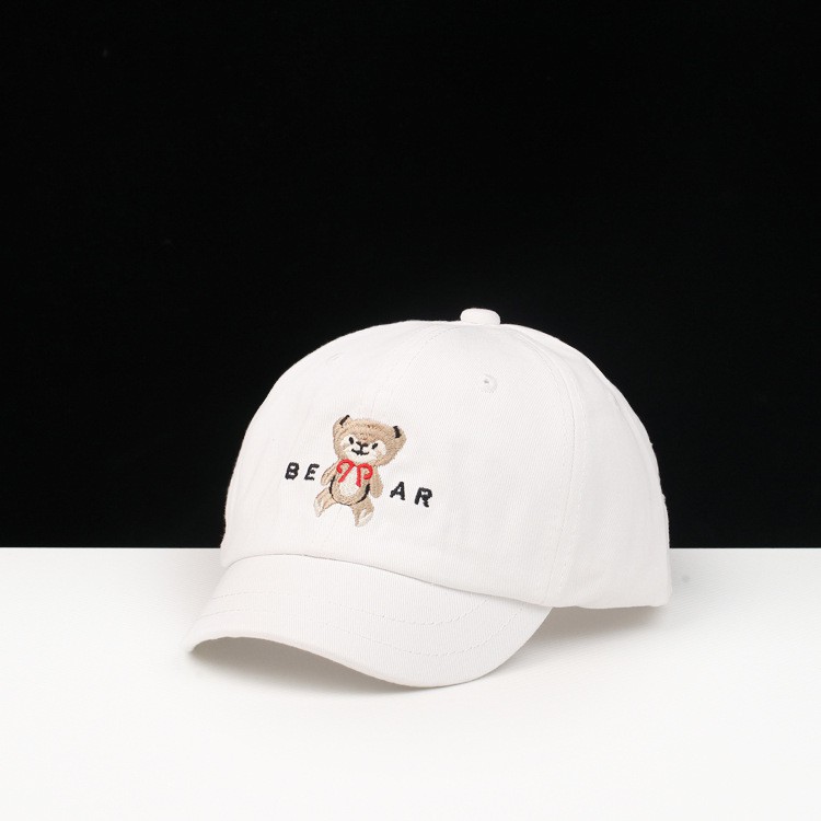 [RẺ NHẤT SHOPEE] - NÓN LƯỠI NGẮN LOGO BEAR THÊU DỄ THƯƠNG - OWL STORE
