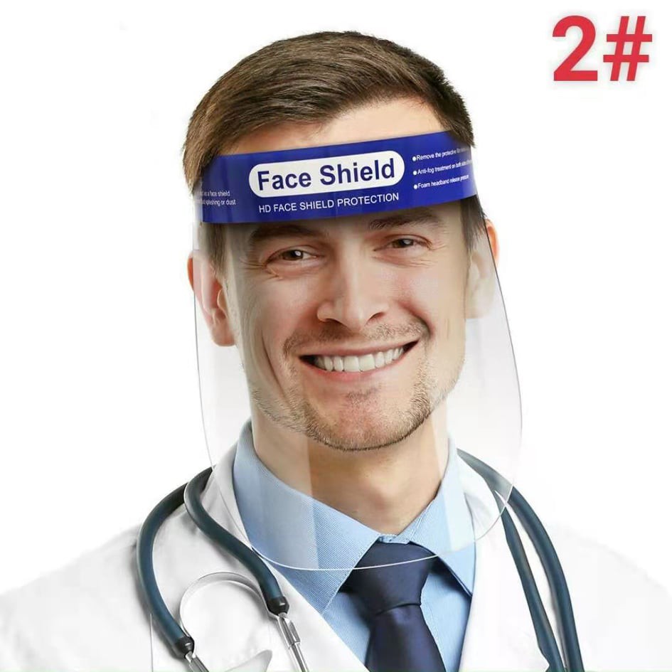 Mặt Nạ Tấm Chắn Toàn Mặt Bằng Nhựa Acrylic Kính Bảo Vệ Mặt Kính Bảo Vệ Trong Suốt Chống Sương Mù Kính An Toàn Chống Bắn | BigBuy360 - bigbuy360.vn