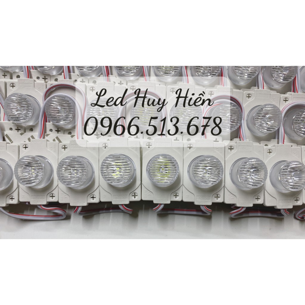 Led hắt rọi 1 mắt siêu sáng, Led mắt trâu công suất 1,5W ( vỉ 20 bóng)