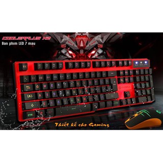 BÀN PHÍM GIẢ CƠ LED X2