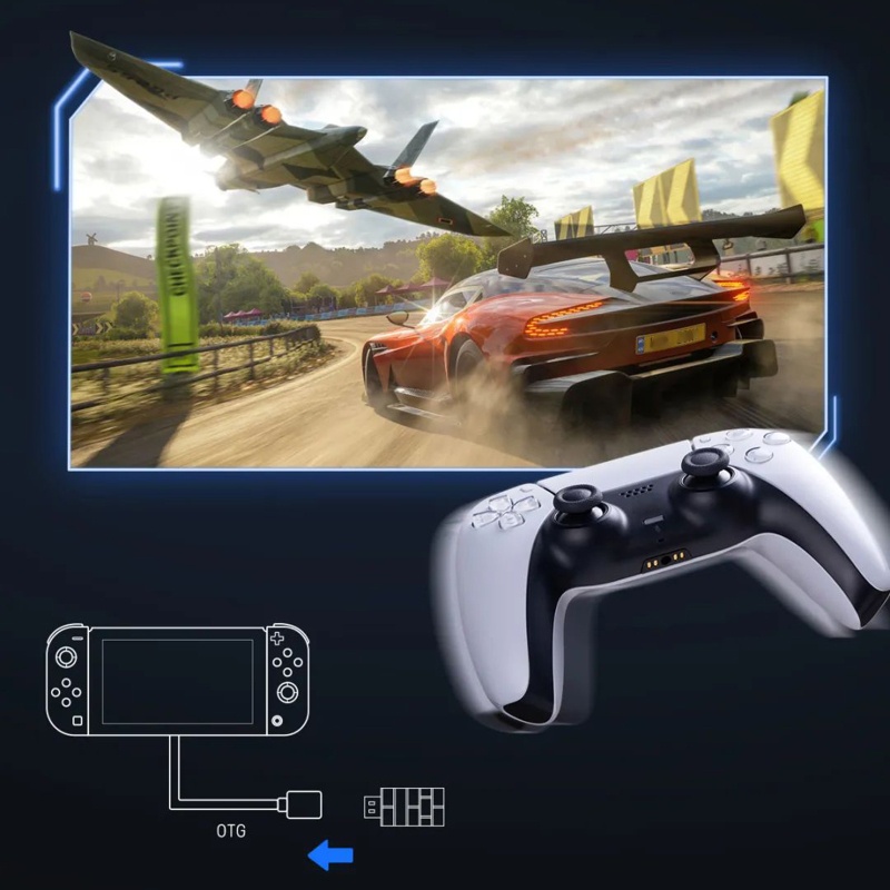 USB nhận tín hiệu Bluetooth cho NS Switch Pro/PS5/PS4