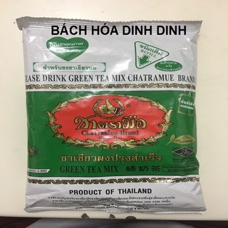 Combo 01 gói bột trà Thái Lan (200G) và 03 gói bột thạch rau câu hiệu Sóc Vàng