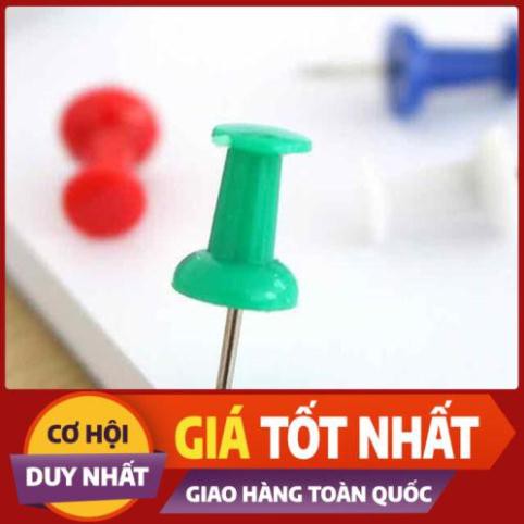 [HANG UY TÍN - GIÁ RẺ] Đinh Ghim giấy / bảng Deli NO.0021 - Nhiều Màu