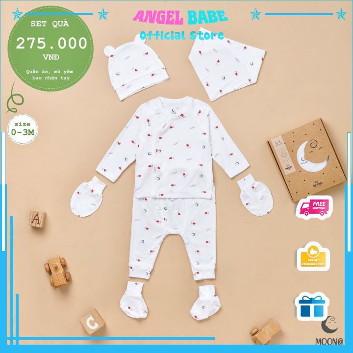 Combo sơ sinh 6 món Moon