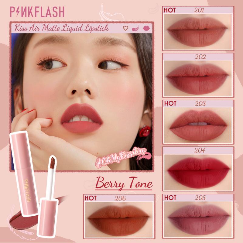Flash Hồng #Son Môi Dạng Lỏng Chống Thấm Nước Thương Hiệu Ohmyksairy Kiss Air