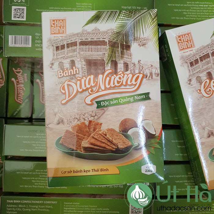 Bánh Dừa Nướng Thái Bình Đặc Sản Quảng Nam Thơm Giòn Ngon Phải Thử - Út Hà Đặc Sản | BigBuy360 - bigbuy360.vn