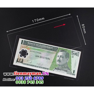 Phơi Nilon Bảo Quản Tiền Giấy PCCB