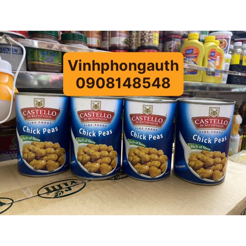 Đậu Chick Peas 400gr EUFOOD