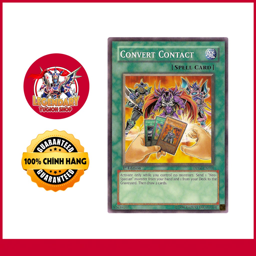 [Thẻ Bài Yugioh Chính Hãng] Convert Contact