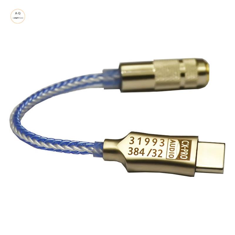 Tai Nghe Cx31993 Cổng USB Type C Với Đầu Ra 3.5mm SNR128DB PCM 32B/384KHz Cho Android Windows10 Điện Thoại