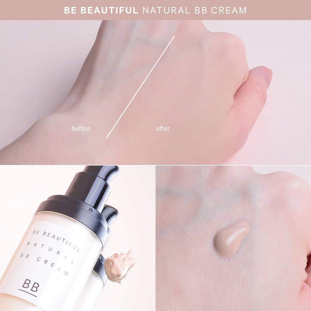 Kem nền hiệu chỉnh làn da mịn màng như nhung Thank You Farmer Be Beautiful Natural BB Cream (Hàn quốc) | BigBuy360 - bigbuy360.vn