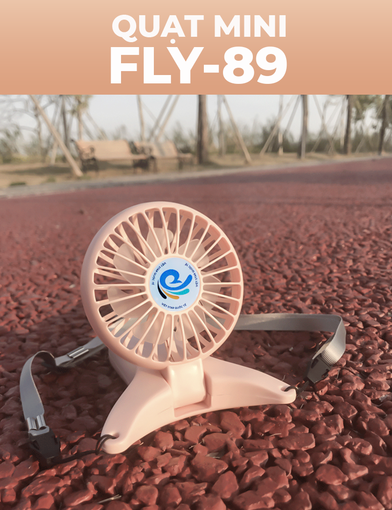 Quạt cầm tay mini FYL_89 làm mát cực thích- Dung lượng 1200 MAH- Công suất 3W- 3 cấp độ mát- Sử dụng lâu từ 4-9 tiếng | BigBuy360 - bigbuy360.vn