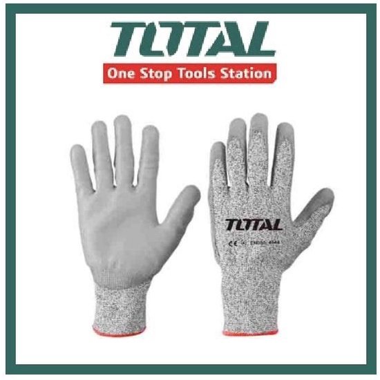 Găng tay chống cắt cấp độ 5 TOTAL TSP1701-XL, chống mài mòn, đâm xuyên, Bảo hành 6 tháng