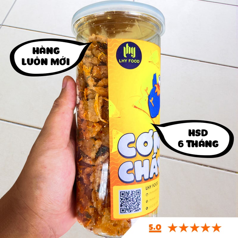 Cơm cháy lắc khô gà 300g🍟FREESHIP🍟 LHYFOOD đồ ăn vặt Hà Nội vừa ngon vừa rẻ