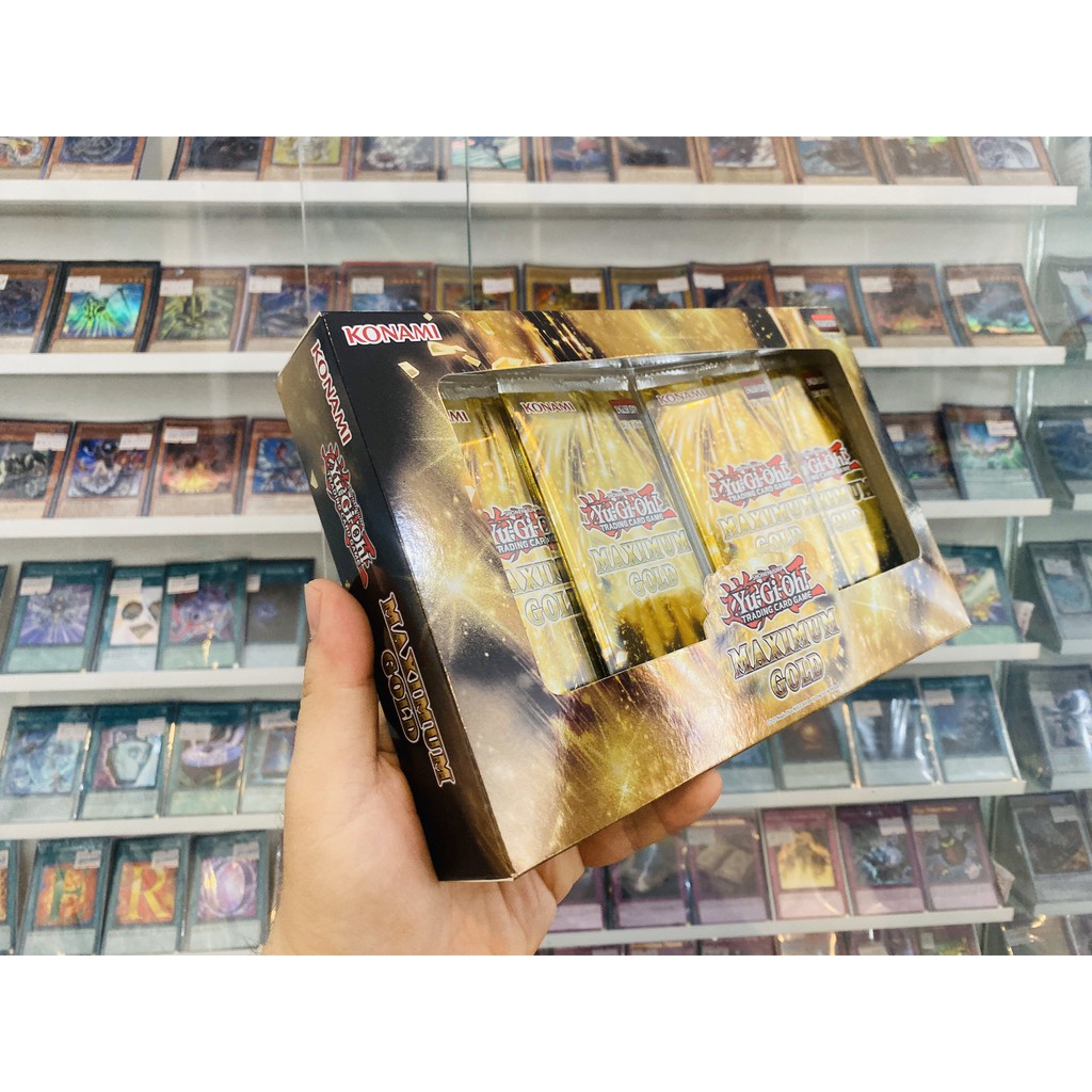 Hộp Bài Sưu Tập YugiOh! Maximum Gold - Chính Hãng Konami - Nhập Khẩu từ Anh