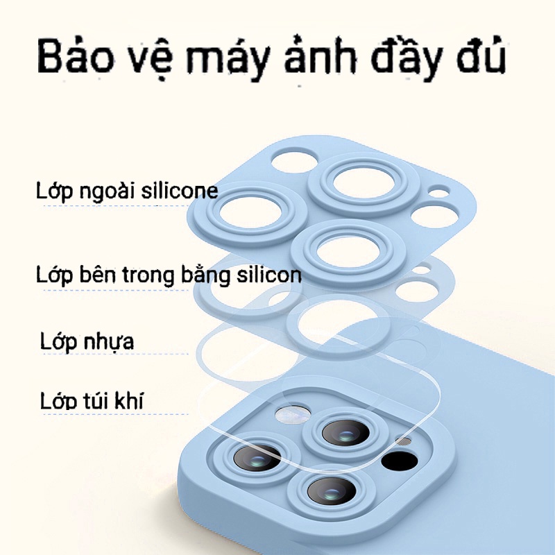 Ốp Điện Thoại TPU Silicon Chống Sốc Bảo Vệ Ống Kính In Hình Klein Cho iPhone 13 12 11 Pro Max 7 8 6 6s Plus SE 2020