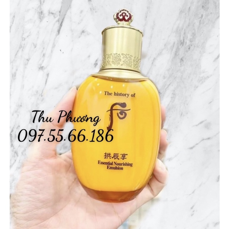 [TÁCH SET]- Sữa dưỡng Whoo vàng bổ sung ẩm nâng cơ 110ml
