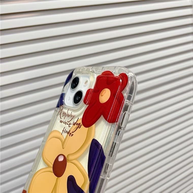 Ốp Điện Thoại In Họa Tiết Hoa Cổ Điển Cho iPhone 12 13 11 Pro Max X Xs Max Xr Emrdc2