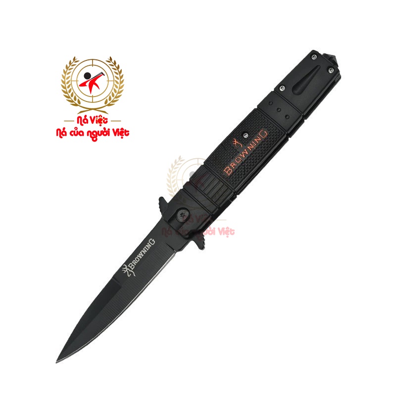 [Đồ đi phượt] Dao Gấp Browning Đen Cao Cấp Đa Chức Năng [DP5]