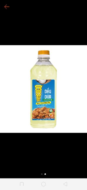 Dầu dừa vietcoco cooking oil 1 lít