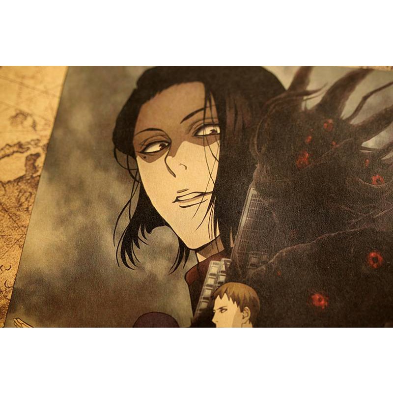 Poster Treo Tường Trang Trí In Hình Nhân Vật Phim Tokyo Ghoul "Family" 35*50cm