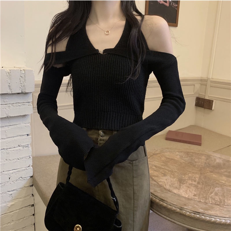 Áo Len Tay Dài Thời Trang Dành Cho Nữ