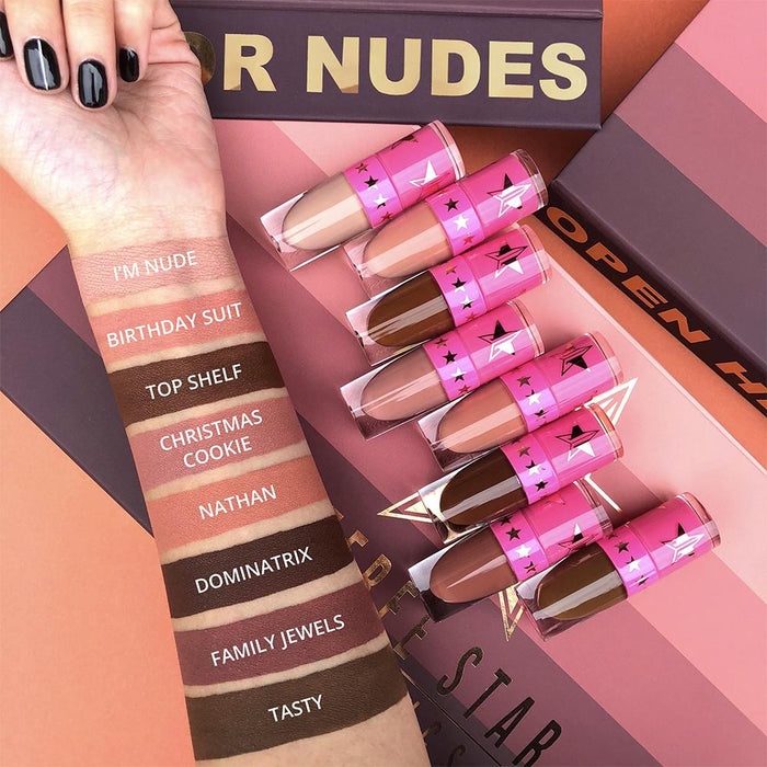 Set Son Kem Lì Jeffree Star Cosmetics - MINI NUDES BUNDLE VOLUME 2