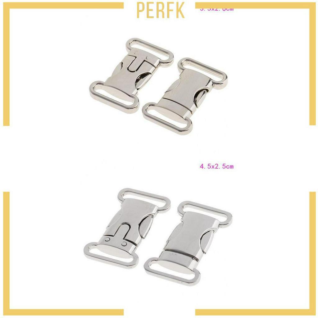 Set 2 Khóa Cài Tháo Gỡ Nhanh Bằng Inox Chuyên Dụng